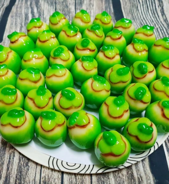 BÁNH ĐẬU XANH HÌNH TRÁI DỪA 
